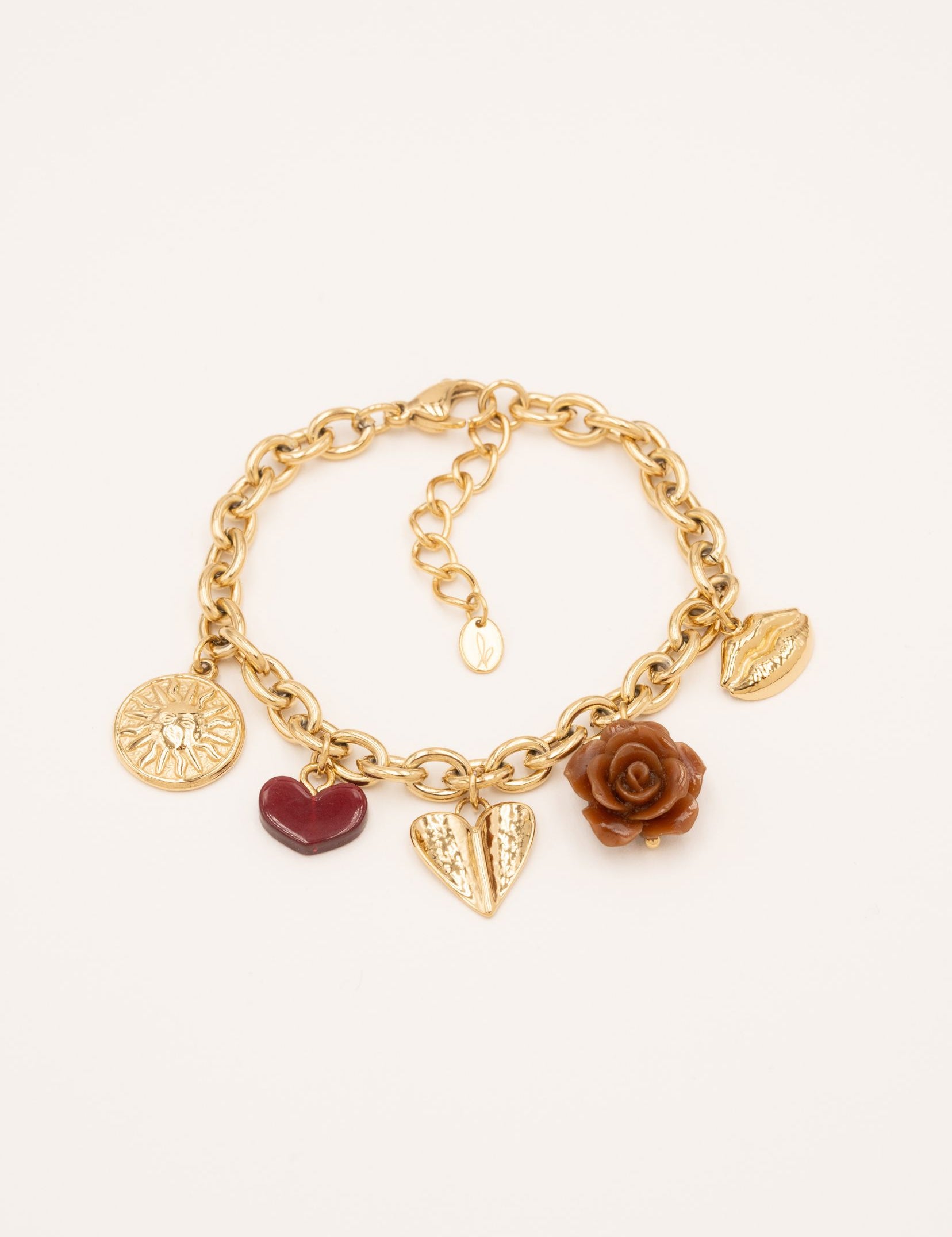 Bracelet Bohm Paris - Octavie Bracelet Pendantifs Bohm Paris Doré 
