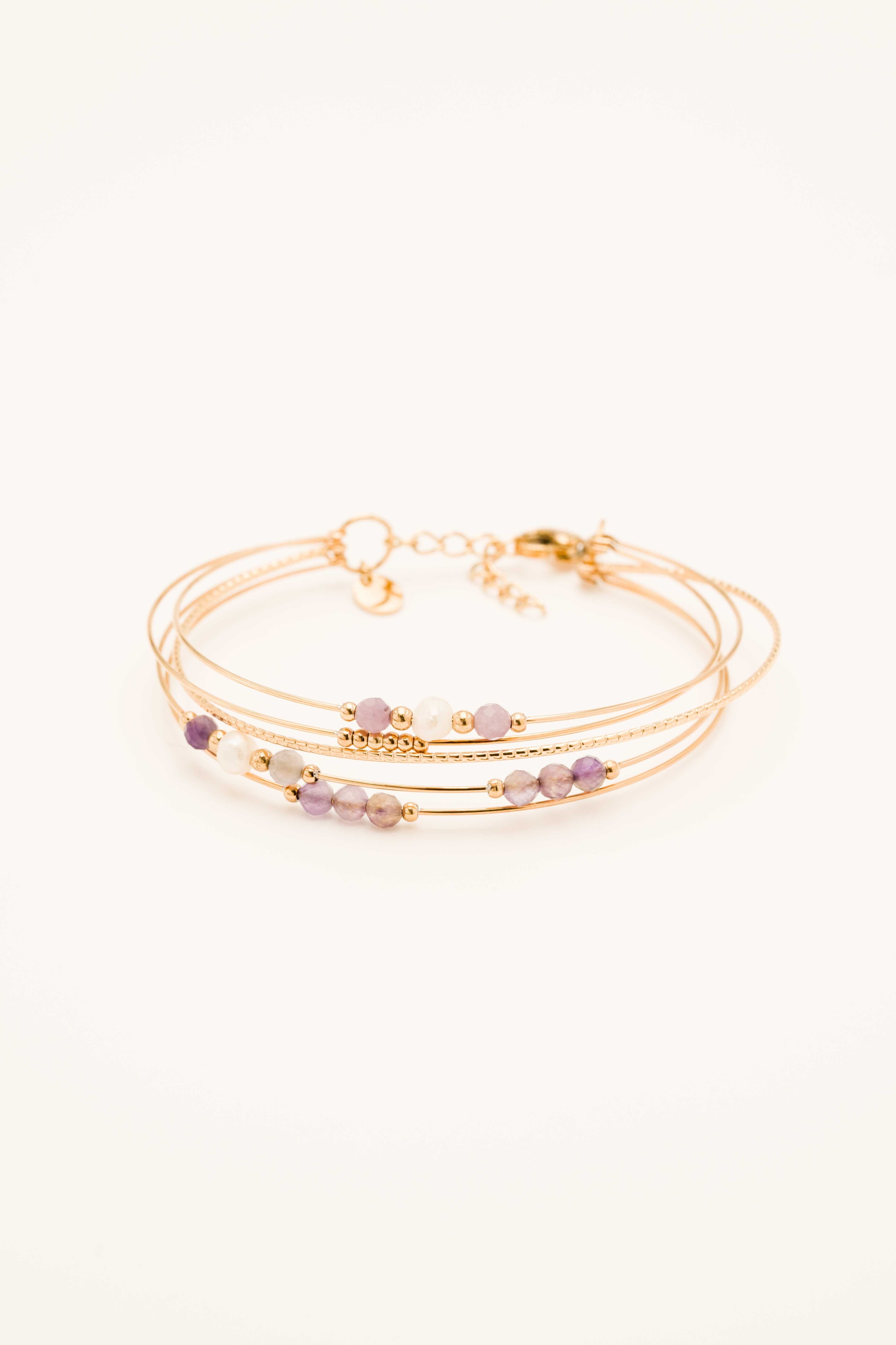 Bracelet Bohm Paris - Ophélia Bracelets Bohm Paris Amethyste 