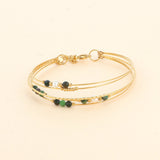 Bracelet Bohm Paris - Ophélia Bracelets Bohm Paris Jaspe Vert 