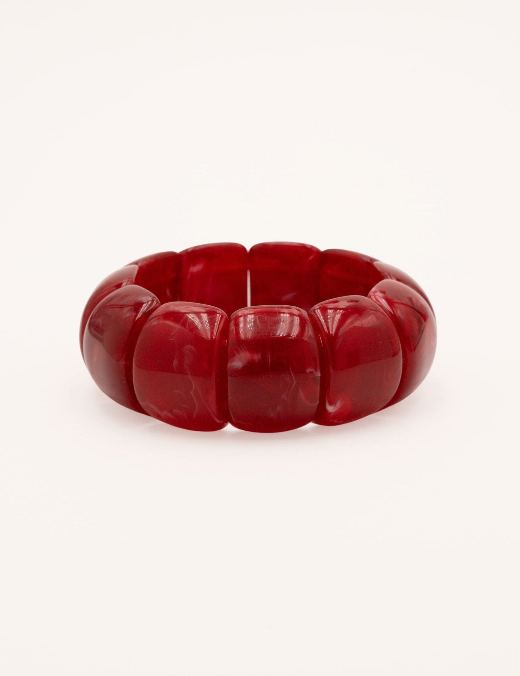 Bracelet Bohm Paris - Pavaya Bracelet à fil Bohm Paris Rouge 