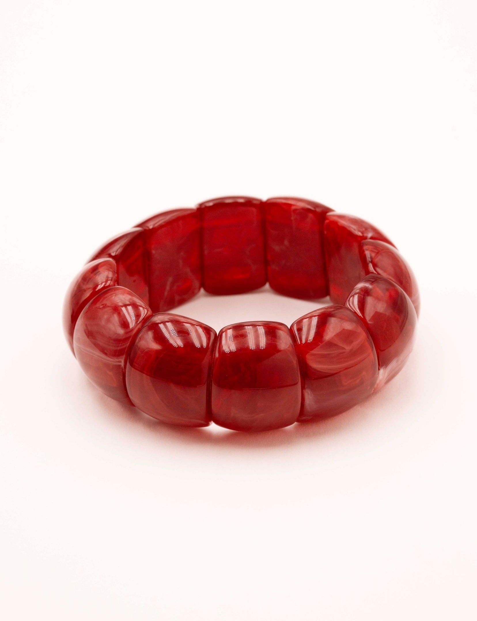 Bracelet Bohm Paris - Pavaya Bracelet à fil Bohm Paris Rouge 
