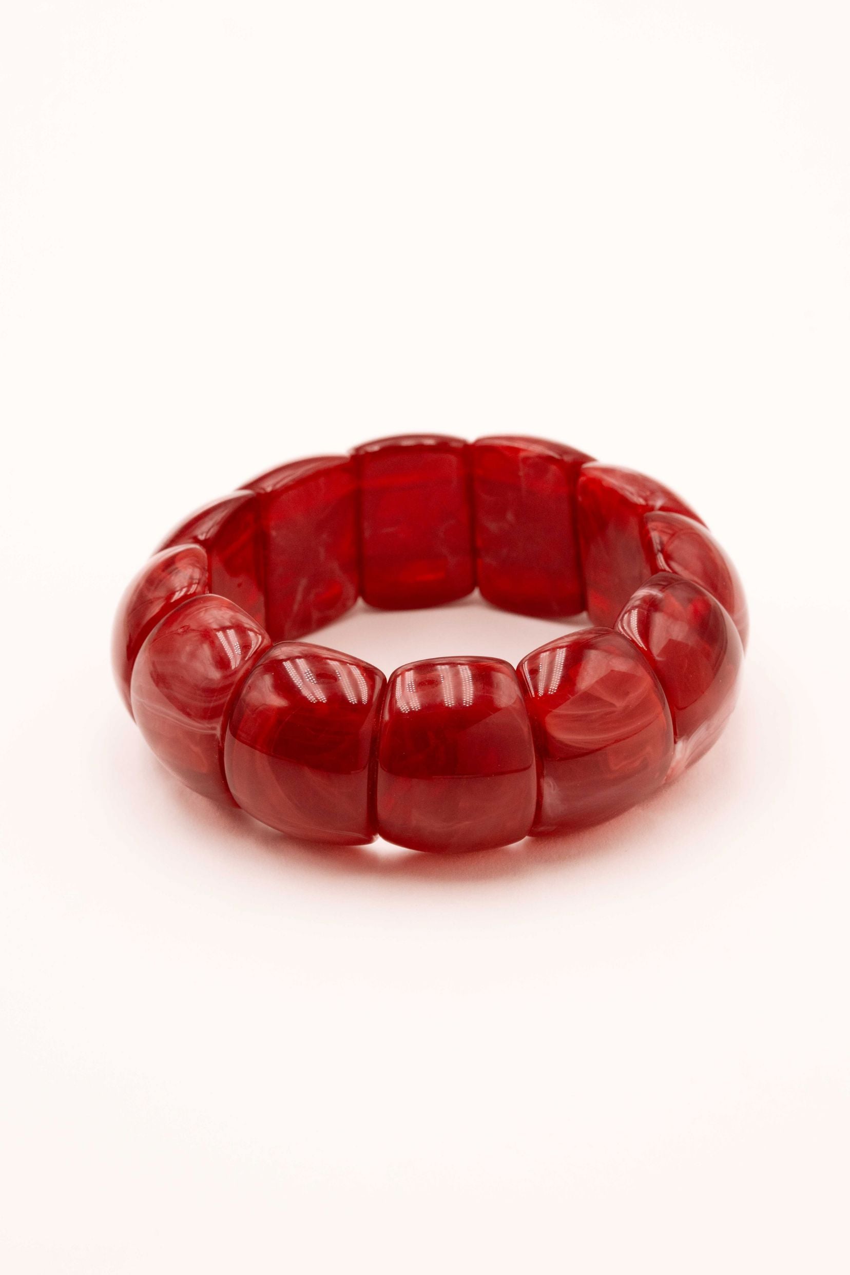 Bracelet Bohm Paris - Pavaya Bracelet à fil Bohm Paris Rouge 