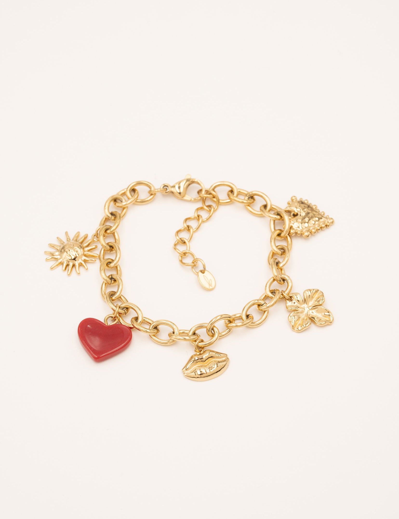 Bracelet Bohm Paris - Prisca Bracelet Pendantifs Bohm Paris Doré 
