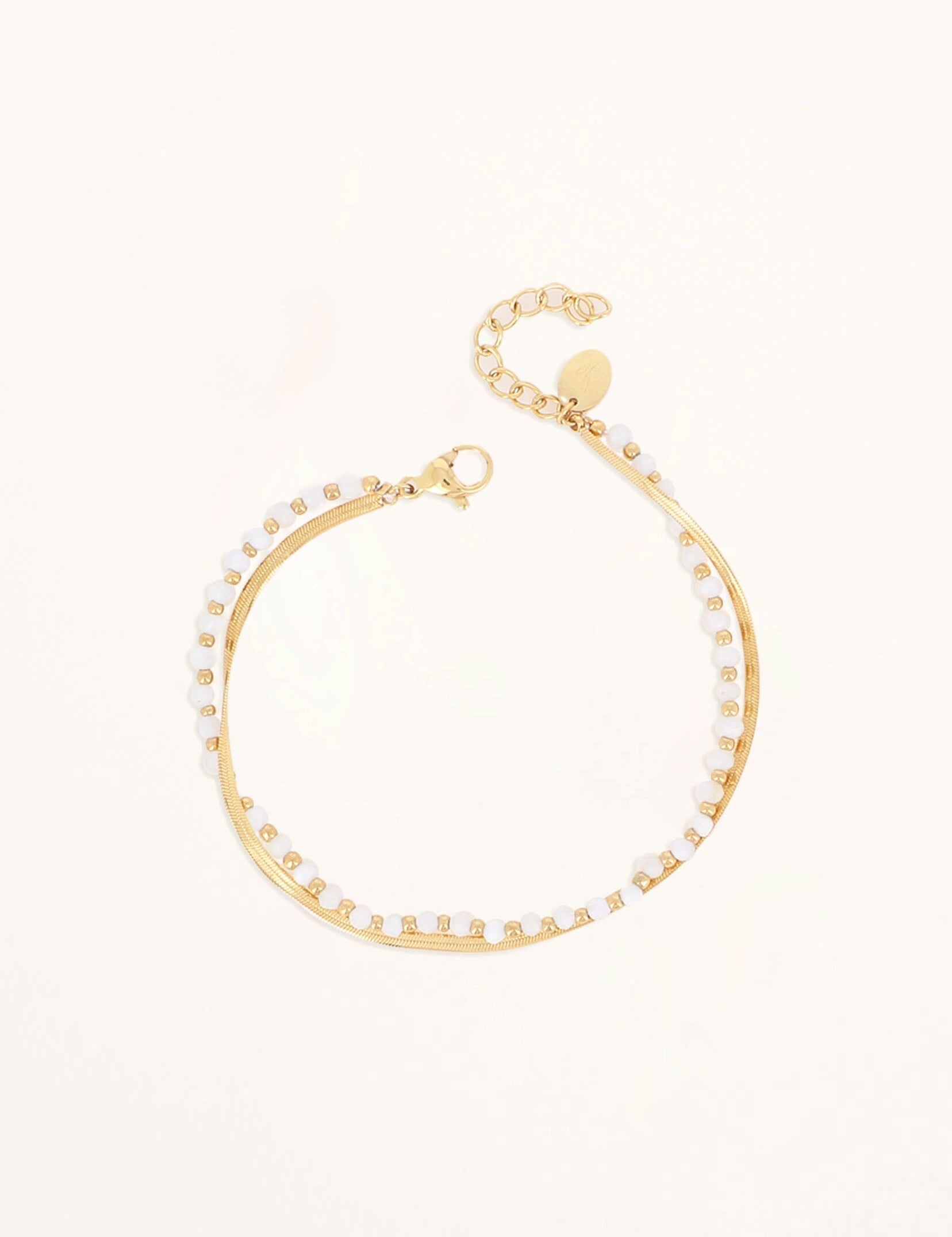 Bracelet Bohm Paris - Rosalie Bracelets Bohm Paris Agate blanche 