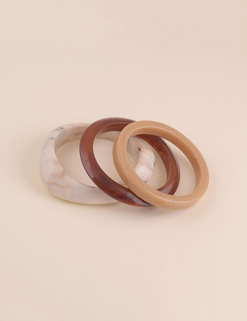 Bracelet Bohm Paris - Savana Bracelets Joncs Bohm Paris Marron Beige 