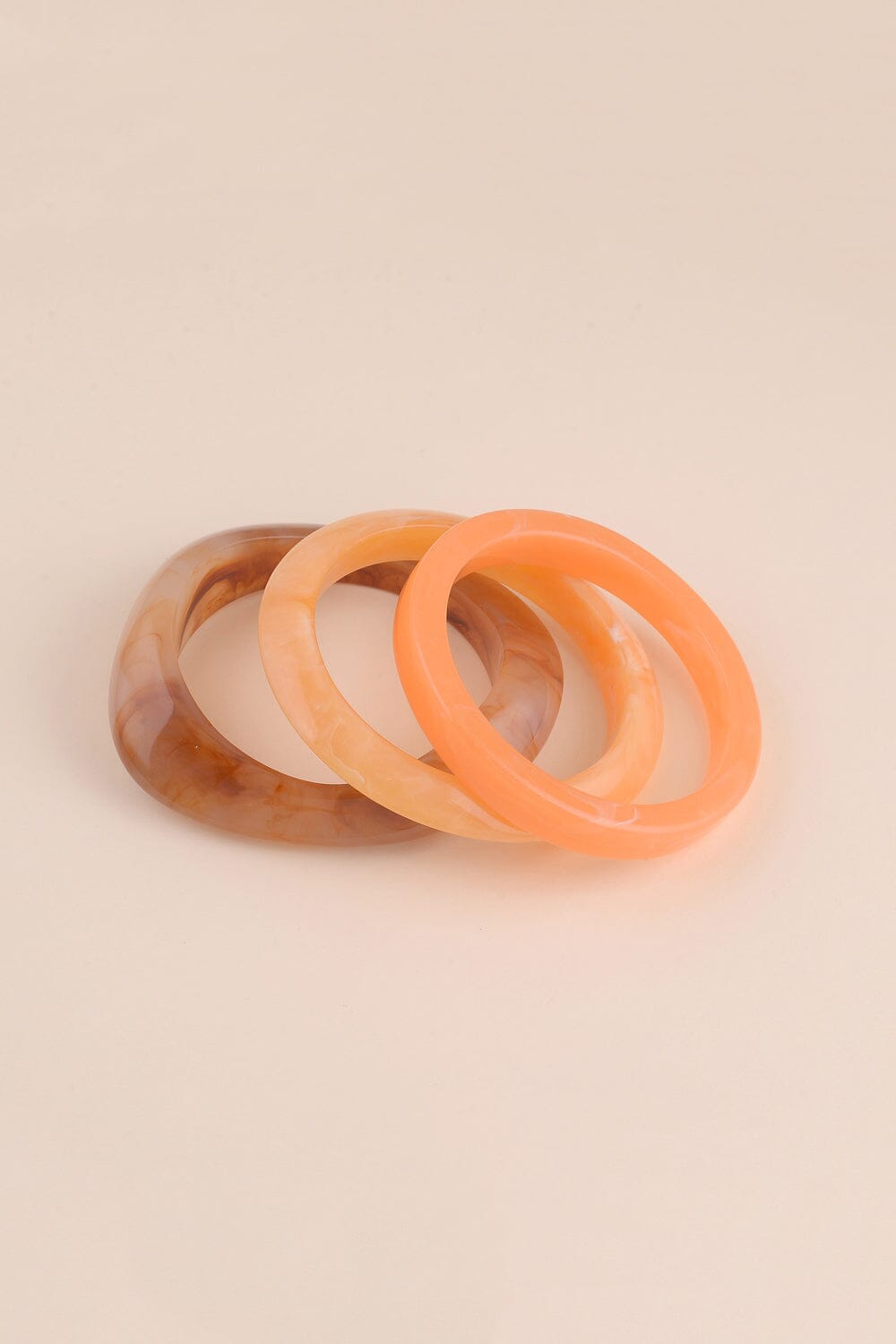 Bracelet Bohm Paris - Savana Bracelets Joncs Bohm Paris Marron Pêche 