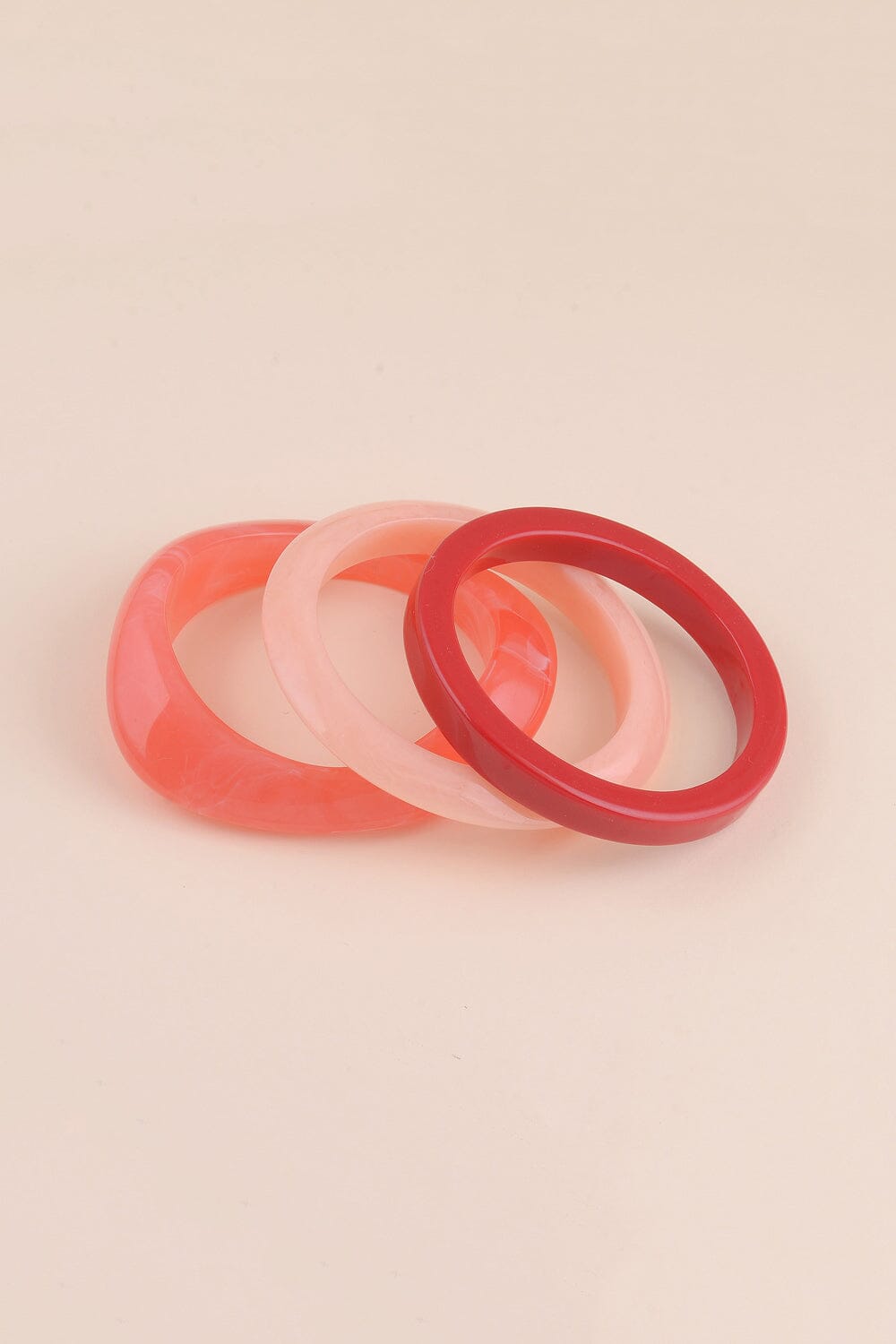 Bracelet Bohm Paris - Savana Bracelets Joncs Bohm Paris Rouge Rose 