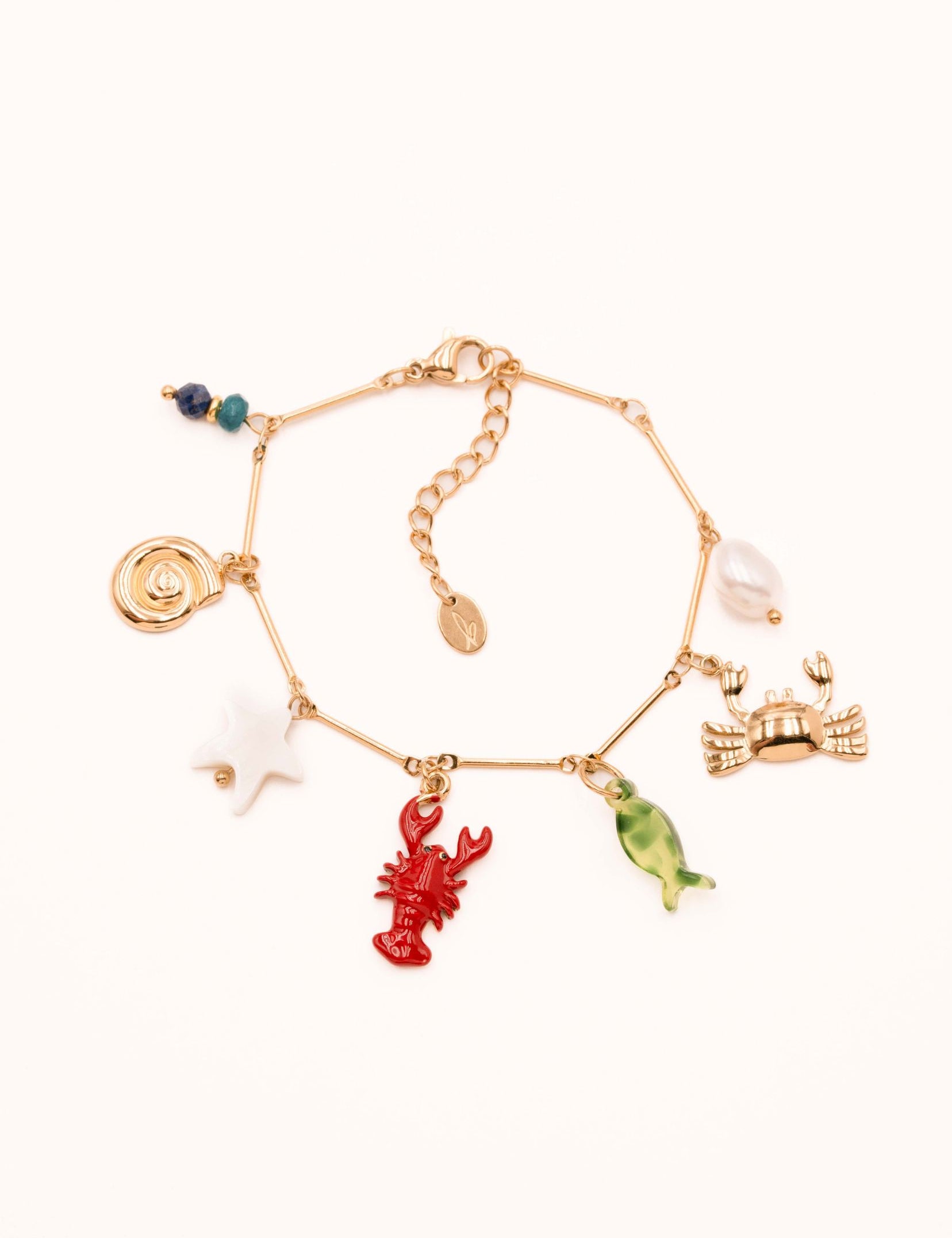 Bracelet Bohm Paris - Silena Bracelet pendentifs Bohm Paris Doré 