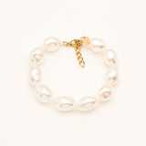 Bracelet Bohm Paris - Sixtine Bracelets Bohm Paris Perle résine blanche 