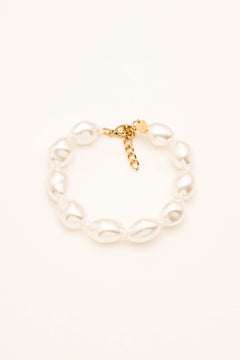 Bracelet Bohm Paris - Sixtine Bracelets Bohm Paris Perle résine blanche 