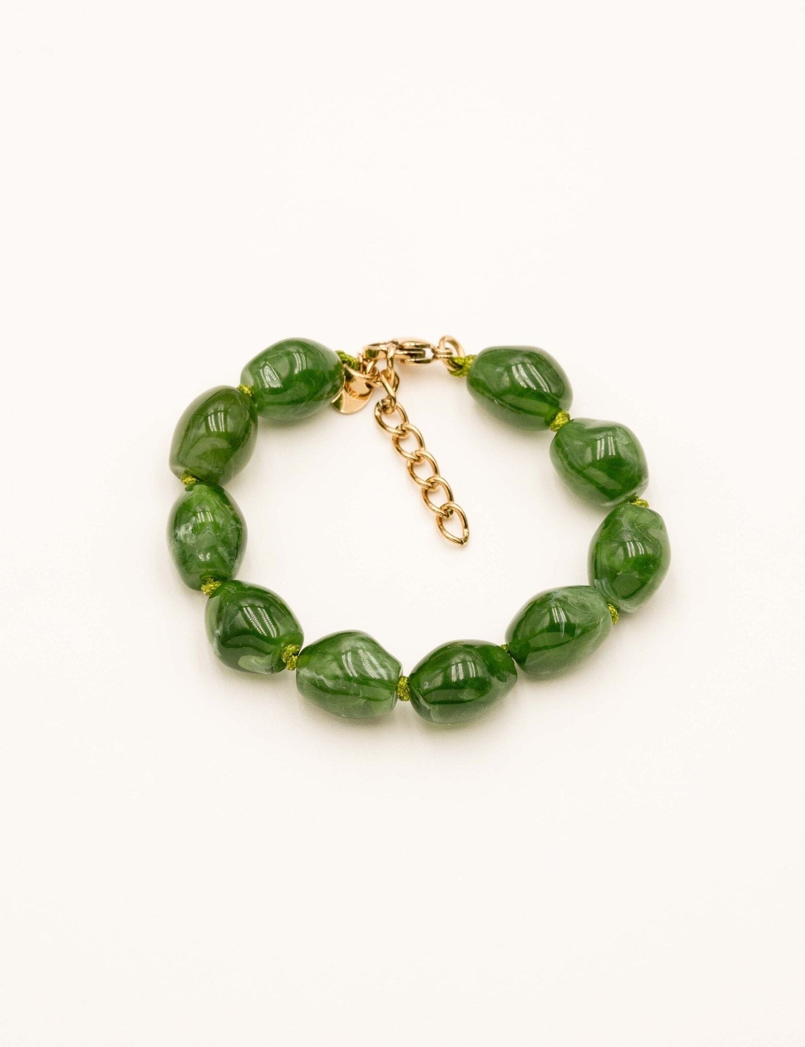 Bracelet Bohm Paris - Sixtine Bracelets Bohm Paris Vert foncé résine 