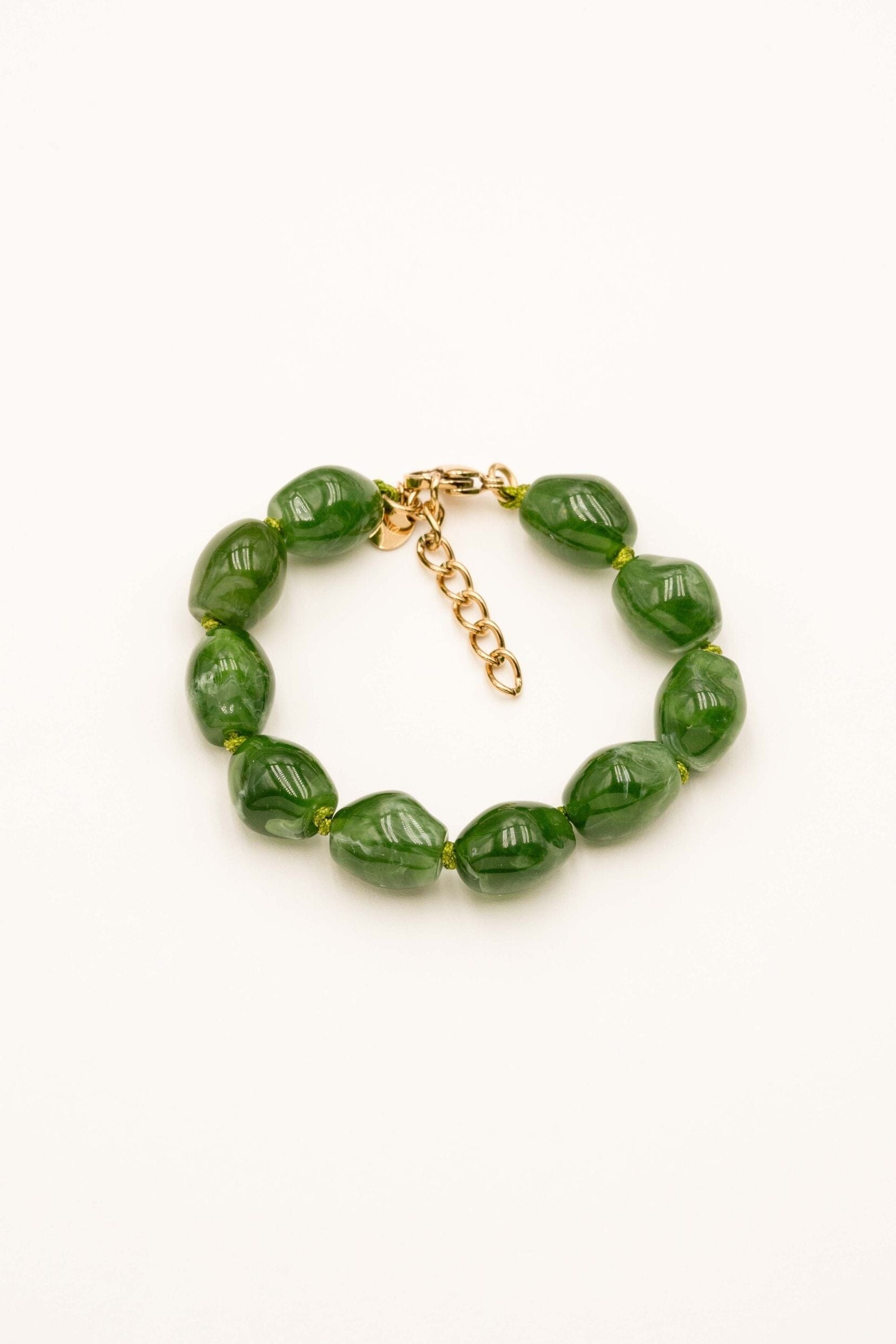 Bracelet Bohm Paris - Sixtine Bracelets Bohm Paris Vert foncé résine 