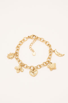Bracelet Bohm Paris - Soléa Bracelet Pendantifs Bohm Paris Doré 