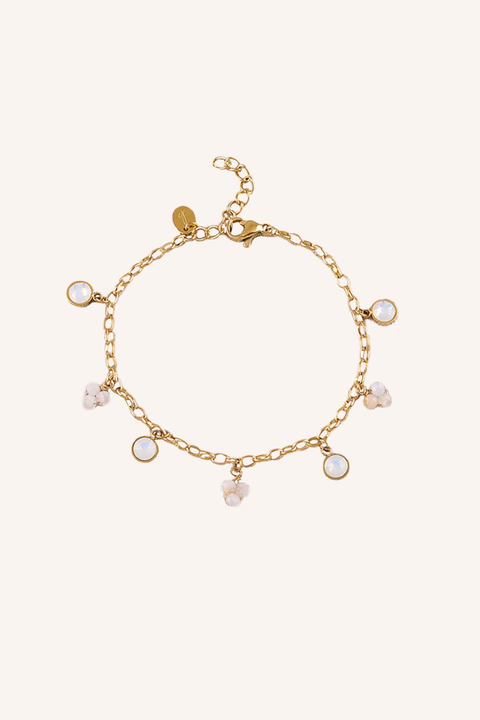 Bracelet Bohm Paris - Soly Bracelets Chaînes Bohm Paris Agate beige 