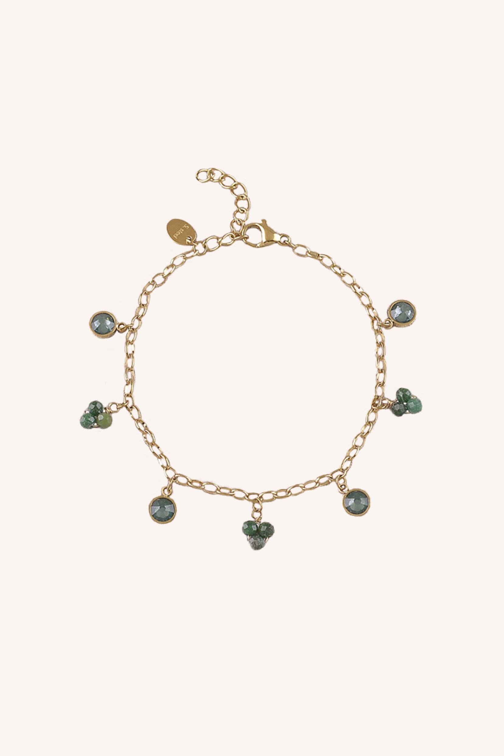 Bracelet Bohm Paris - Soly Bracelets Chaînes Bohm Paris Jaspe vert 