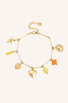 Bracelet Bohm Paris - Sunny Bracelets Chaînes Bohm Paris Jaune 