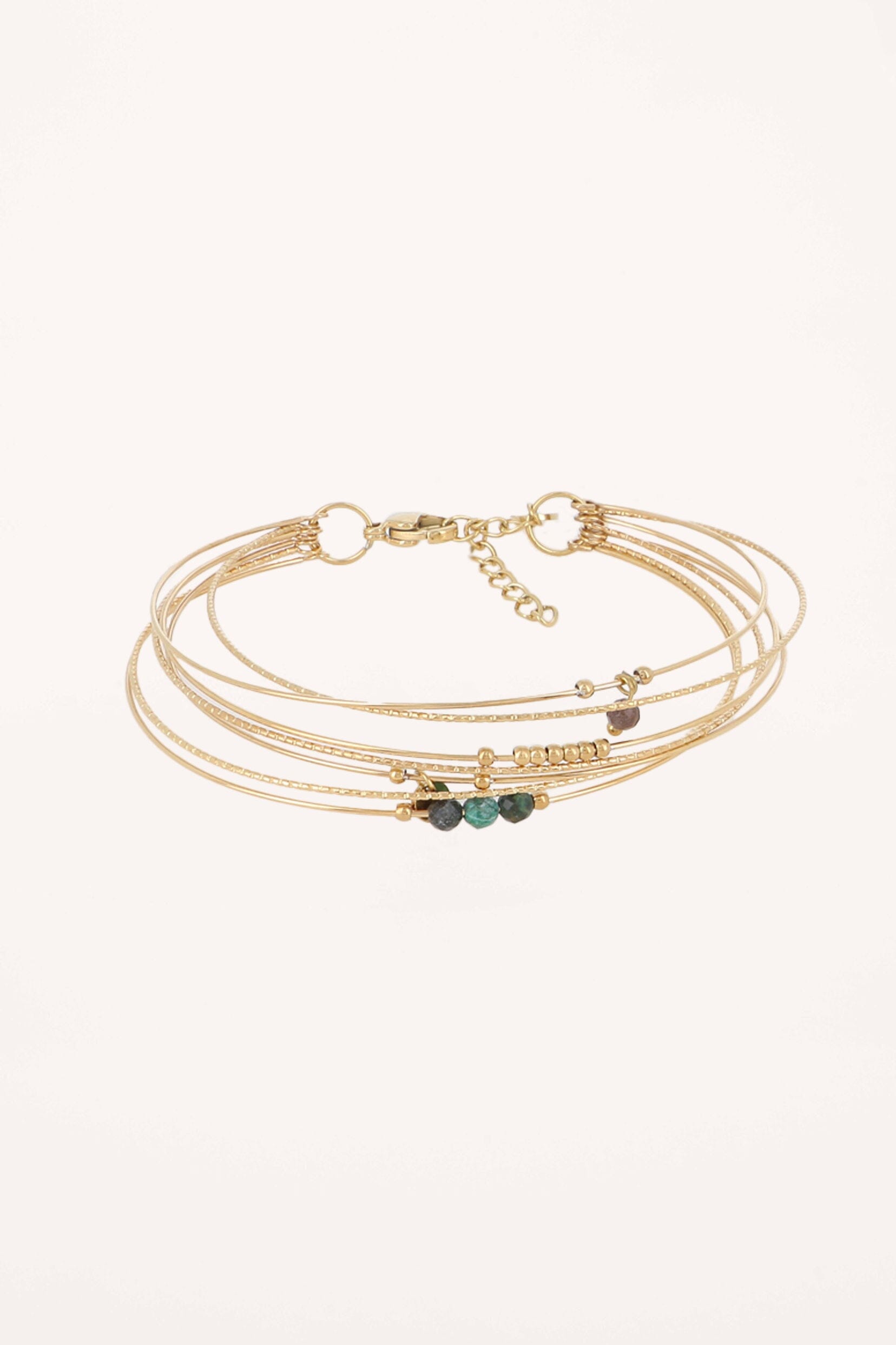 Bracelet Bohm Paris - Telma Bracelets Bohm Paris Jaspe vert 