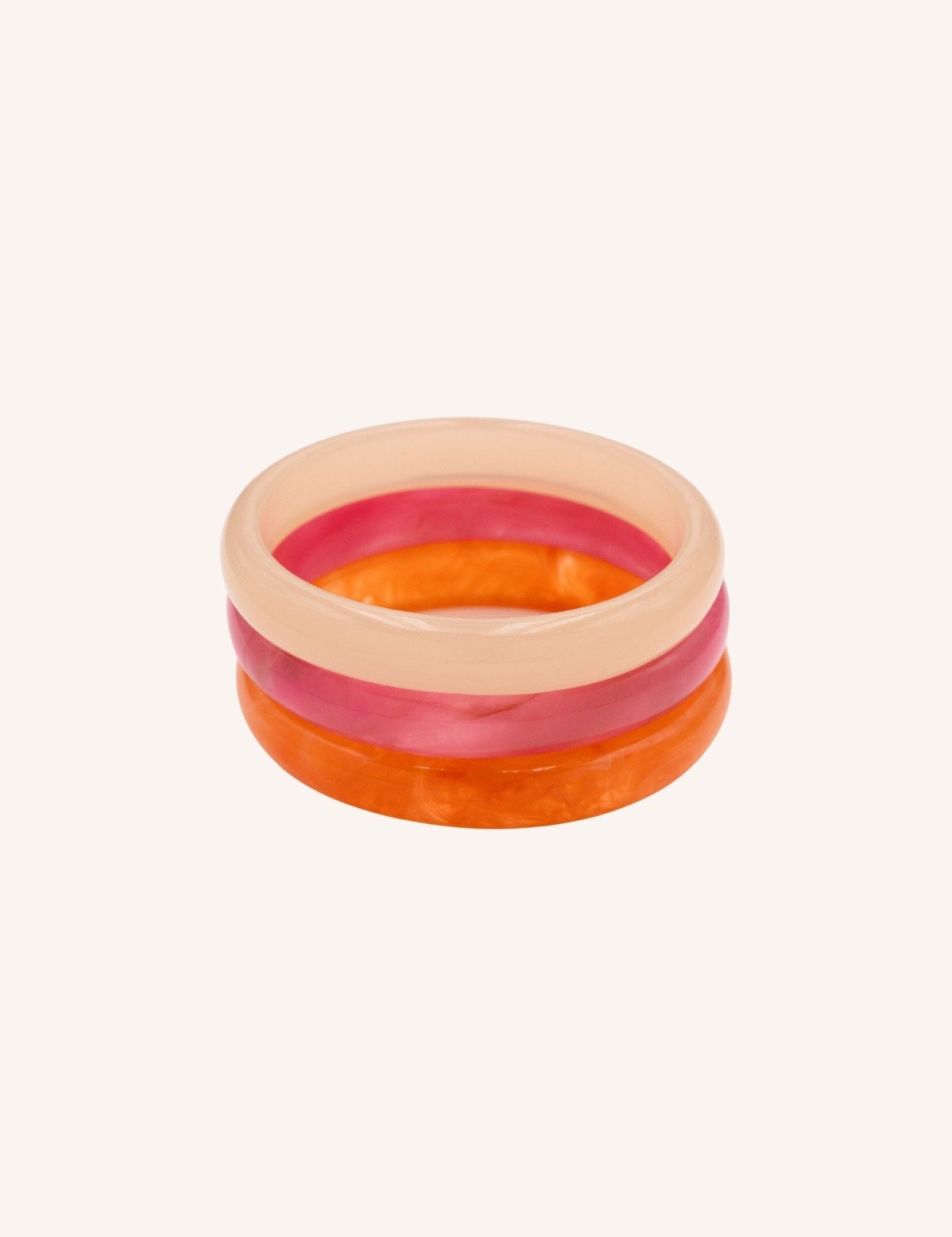 Bracelet Bohm Paris - Terra Bracelets Joncs Bohm Paris Fuschia mix 