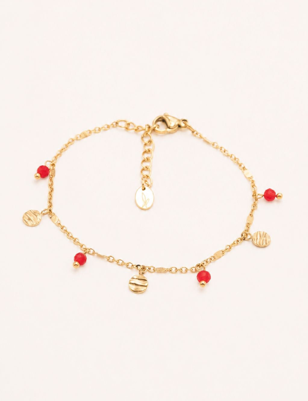 Bracelet Bohm Paris - Thaly Bracelets Bohm Paris Corail Végétal 