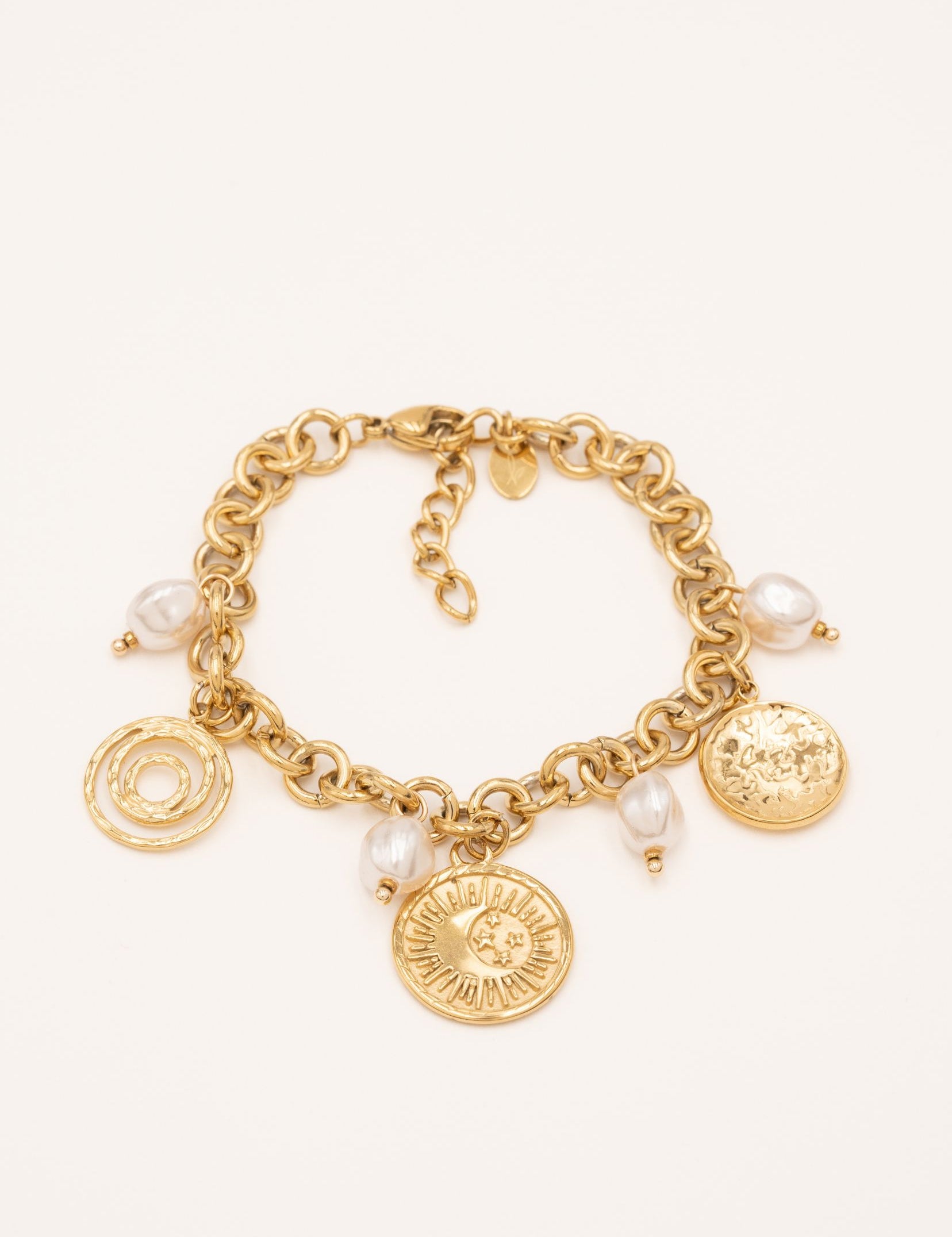 Bracelet Bohm Paris - Tyra Bracelet Pendantifs Bohm Paris Doré 