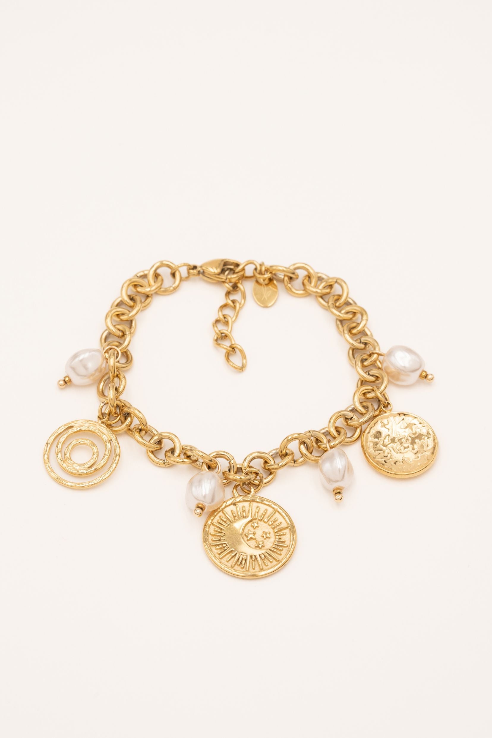 Bracelet Bohm Paris - Tyra Bracelet Pendantifs Bohm Paris Doré 