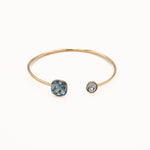 Bracelet Jonc Bohm Paris - Bea Bracelet jonc Bohm Paris Bleu jean 