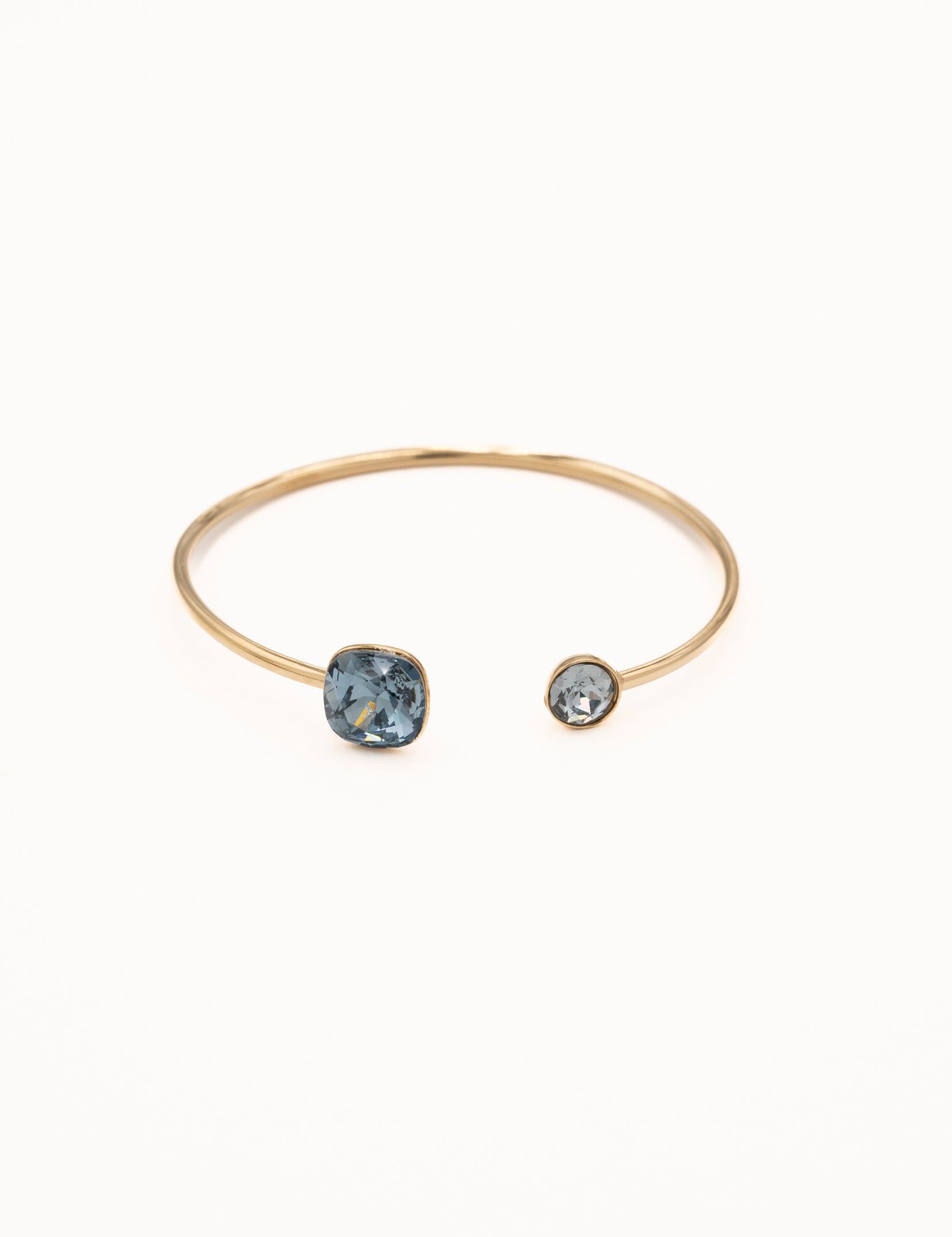 Bracelet Jonc Bohm Paris - Bea Bracelet jonc Bohm Paris Bleu jean 