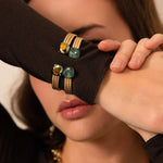 Bracelet Jonc Bohm Paris - Phoebe doré Bracelets Bohm Paris 