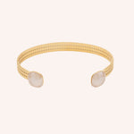 Bracelet Jonc Bohm Paris - Phoebe doré Bracelets Bohm Paris Beige rosé 