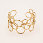 Bracelet Jonc Bohm Paris - Zinia Bracelet jonc Bohm Paris Nacre Blanche 
