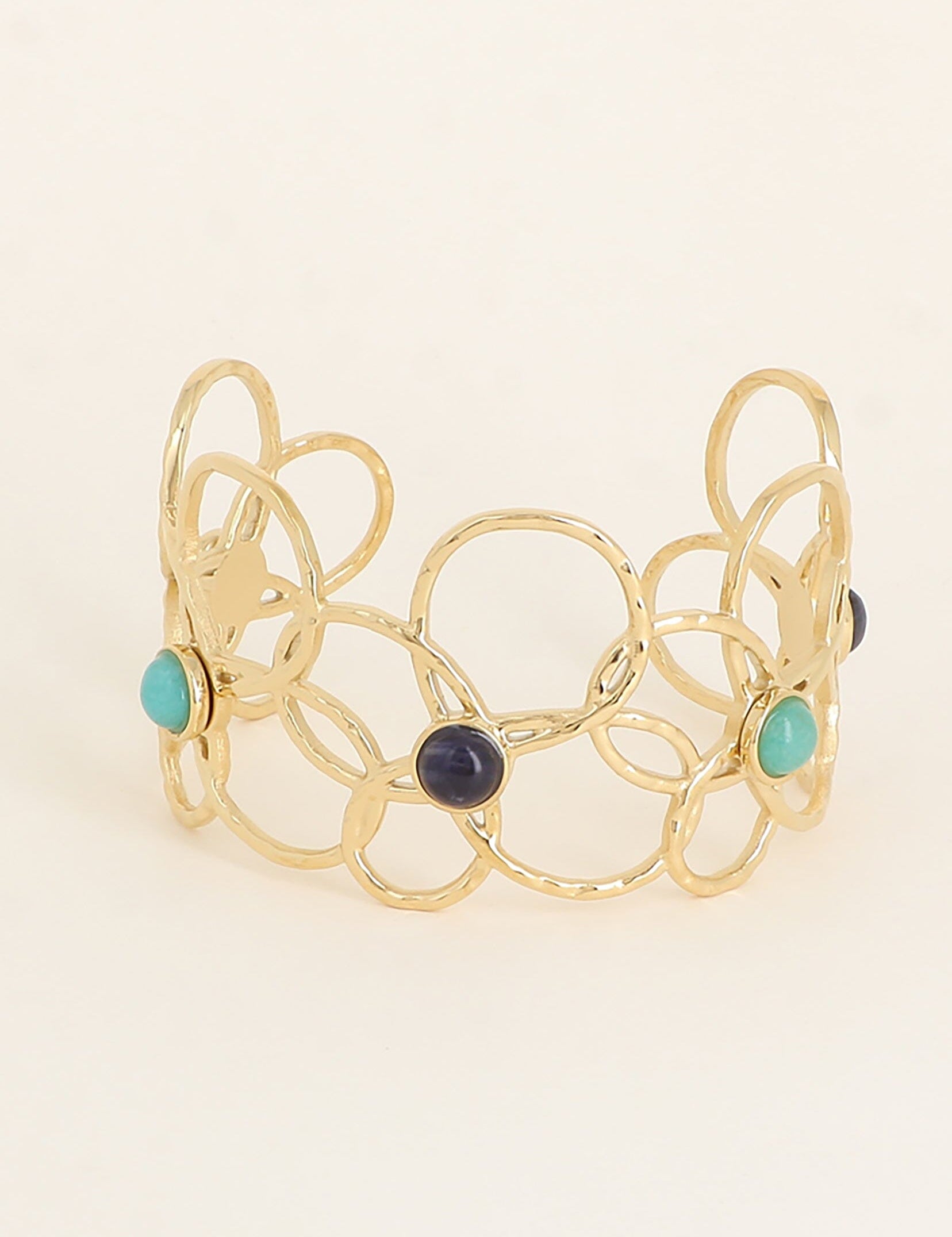 Bracelet Jonc Bohm Paris - Zinia Bracelet jonc Bohm Paris Sodalite 