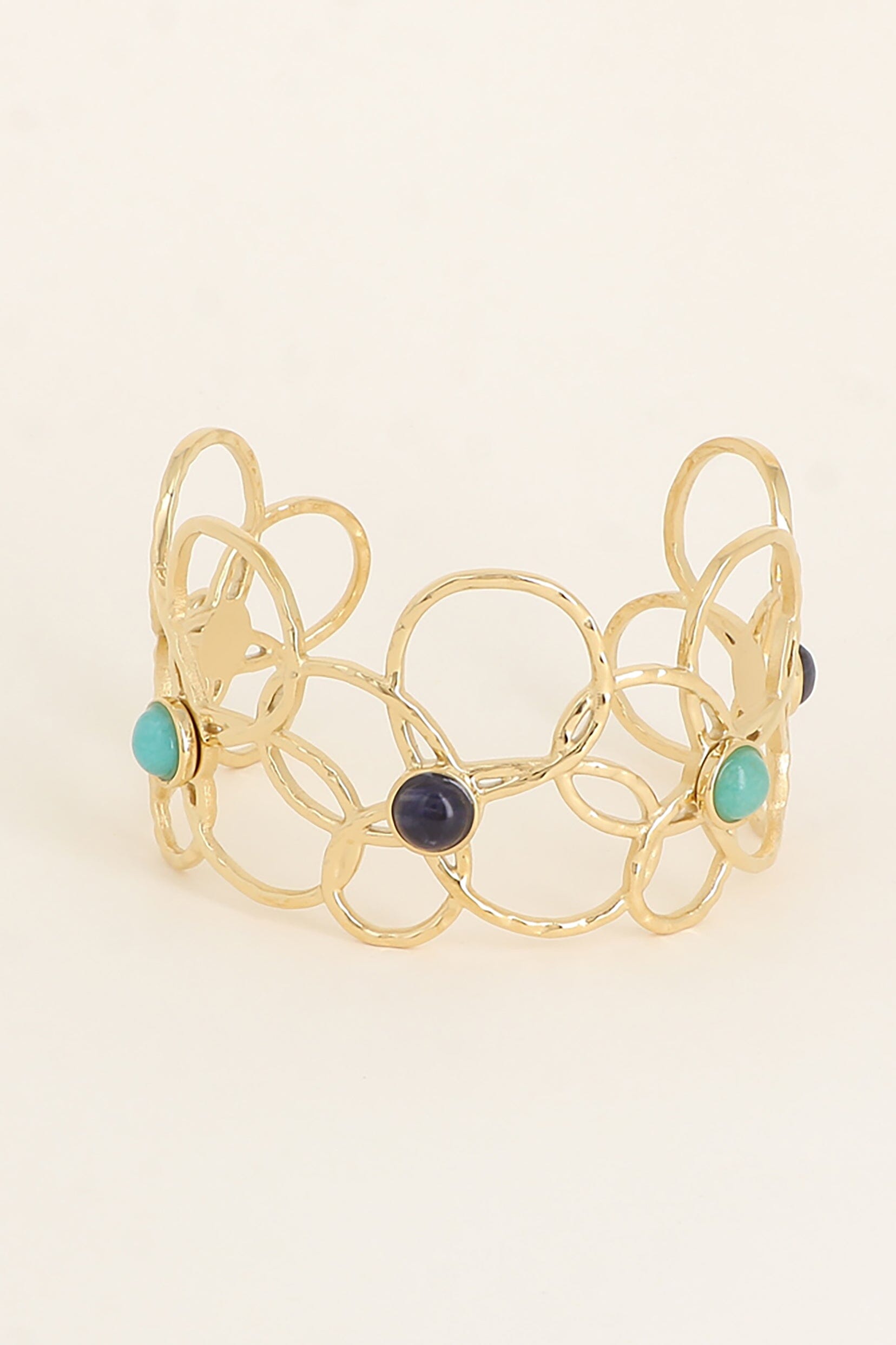 Bracelet Jonc Bohm Paris - Zinia Bracelet jonc Bohm Paris Sodalite 