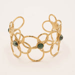 Bracelet Jonc Bohm Paris - Zinia Bracelet jonc Bohm Paris Turquoise africaine 