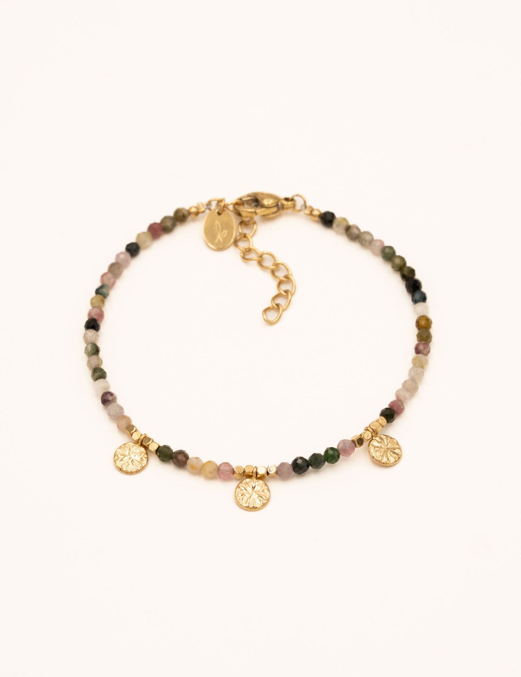 Bracelets Bohm Paris - Constance Bracelet à fil Bohm Paris Tourmaline 
