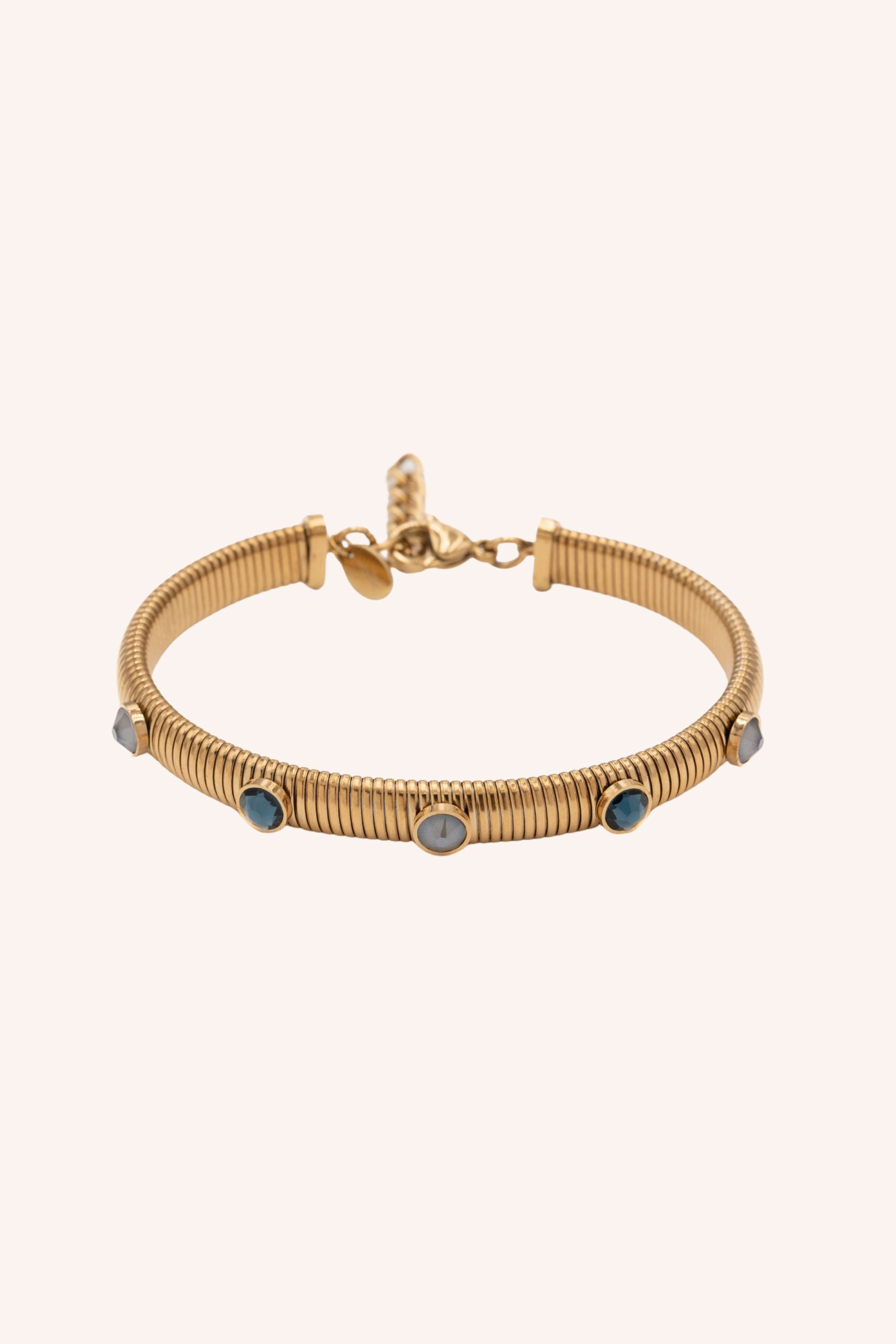 Bracelets Bohm Paris - Eden Bracelets sur fil Bohm Paris Bleu Jean 