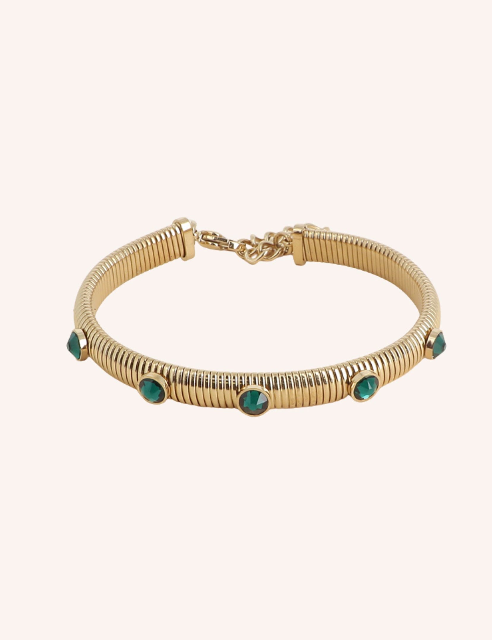 Bracelets Bohm Paris - Eden Bracelets sur fil Bohm Paris Émeraude 