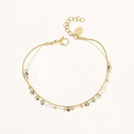 Bracelets Bohm Paris - Edwina Bracelets Bohm Paris Jaspe dalmatien 