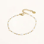 Bracelets Bohm Paris - Florinia Bracelets Bohm Paris Agate blanche 