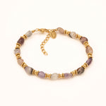 Bracelets Bohm Paris - Isaline Bracelet à fil Bohm Paris Amethyst 