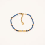 Bracelets Bohm Paris - Leana Bracelets sur fil Bohm Paris Lapis lazuli 