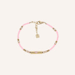 Bracelets Bohm Paris - Leana Bracelets sur fil Bohm Paris Quartz rose 