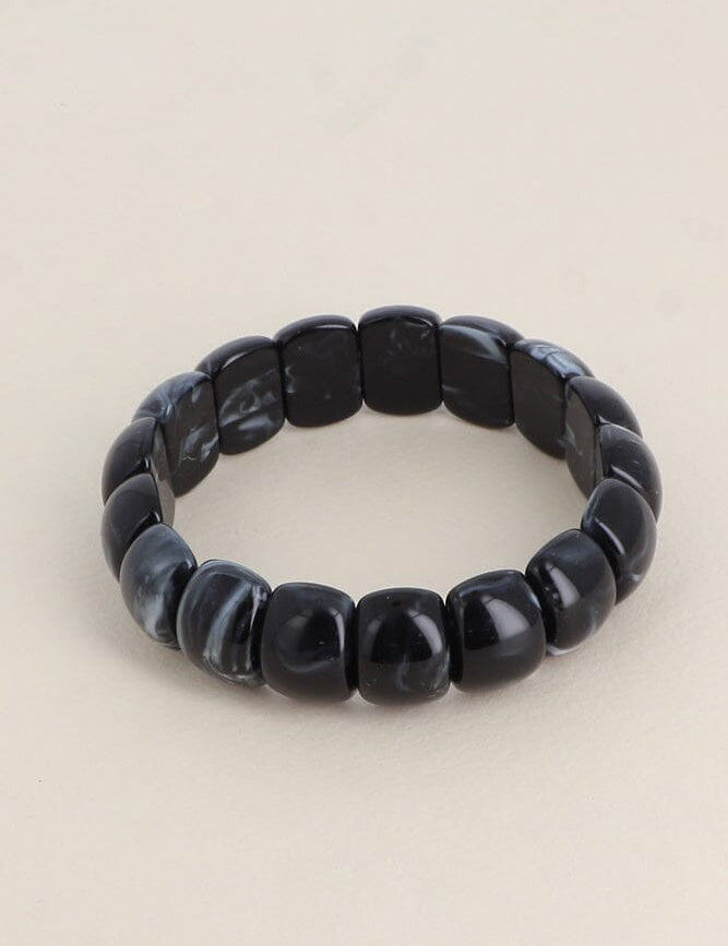Bracelets Bohm Paris - Olivia Bracelets sur fil Bohm Paris Anthracite acétate 