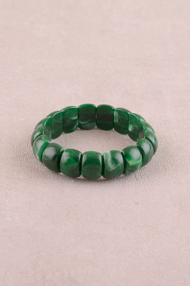 Bracelets Bohm Paris - Olivia Bracelets sur fil Bohm Paris Vert foncé acétate 