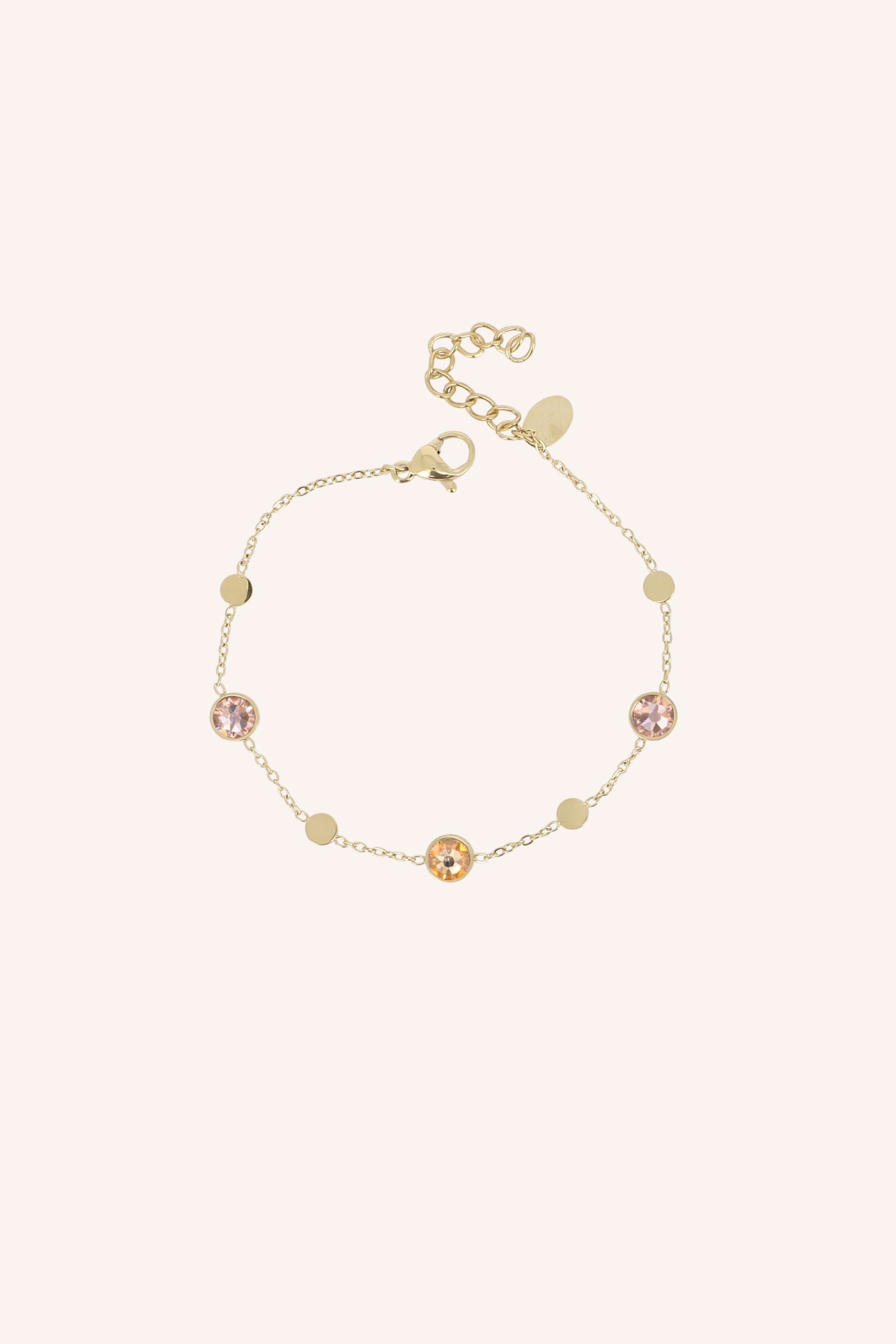 Bracelets Bohm Paris - Riley Bracelets sur fil Bohm Paris Beige soleil 