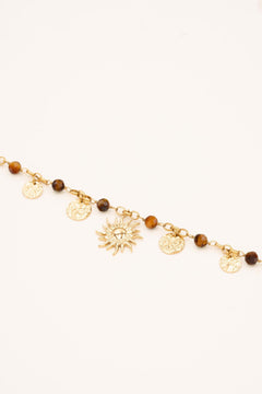 Bracelets Bohm Paris - Rosaline Bracelet chaîne simples Bohm Paris Oeil de tigre 