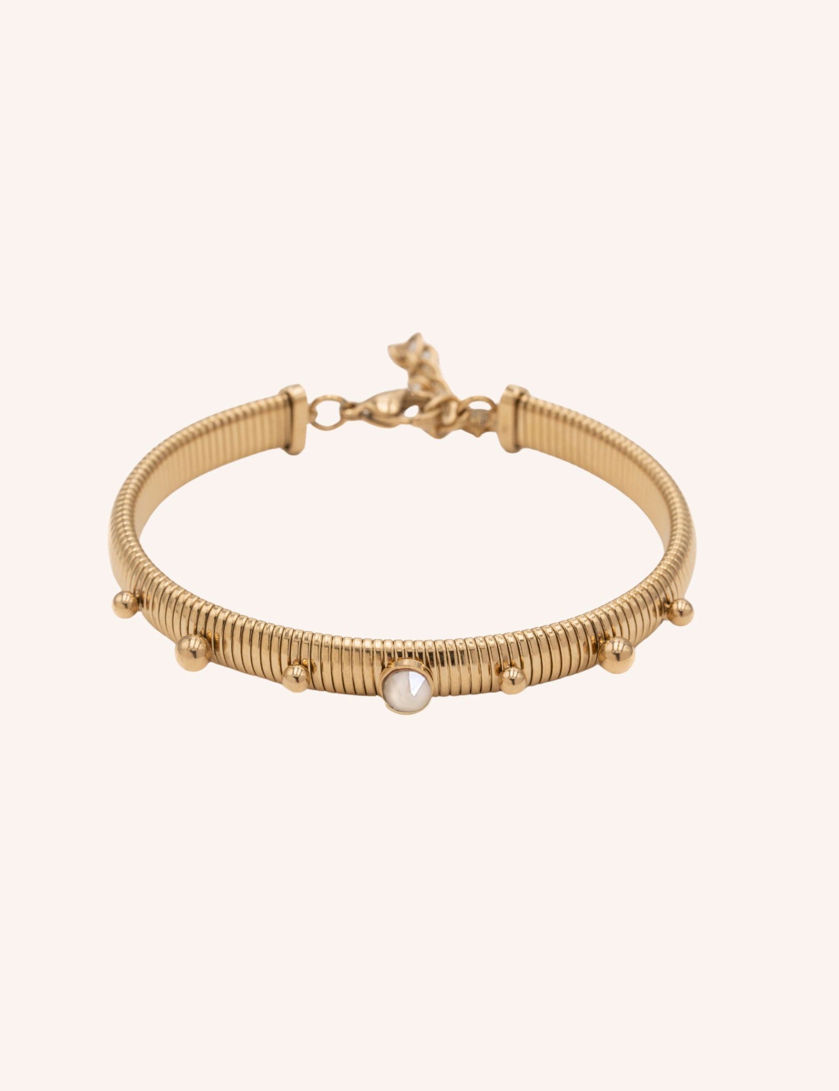 Bracelets Bohm Paris - Tahlia Bracelets sur fil Bohm Paris Beige rosé 