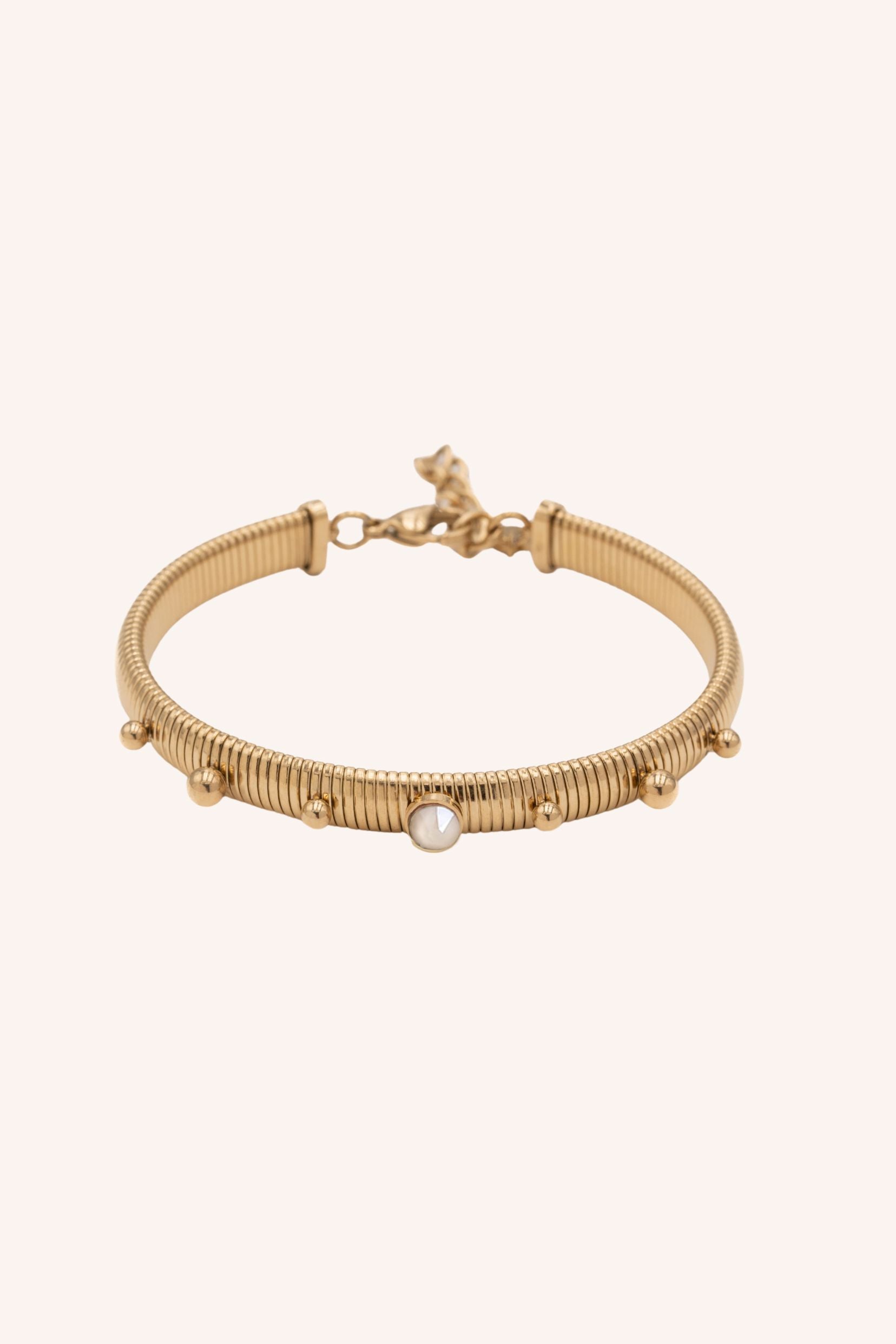 Bracelets Bohm Paris - Tahlia Bracelets sur fil Bohm Paris Beige rosé 