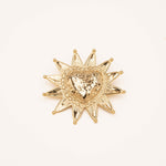 Broche Bohm Paris - Amaretto Broche Bohm Paris Doré 