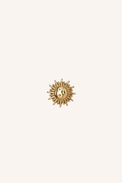 Broche Bohm Paris - Ray Broche Bohm Paris Doré 