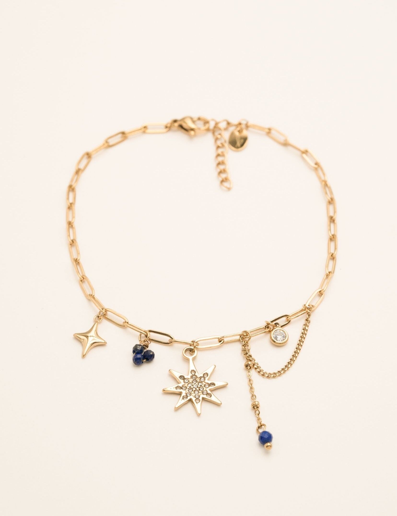 Chaine de Cheville Bohm Paris - Adrienne Bohm Paris Lapis Lazuli 